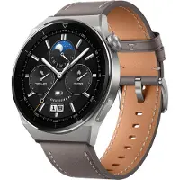 Huawei | Klocka GT 3 PRO (46mm) - Smartwatch med rem - handledsstorlek: 140-210 mm - Grå