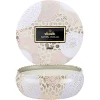 Voluspa 3-Wick Candle Decorative Tin Santal Vanille 340g