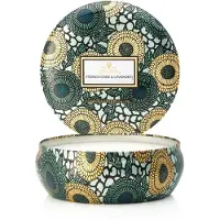 Voluspa 3-Wick Candle Decorative Tin French Cade & Lavender 340g
