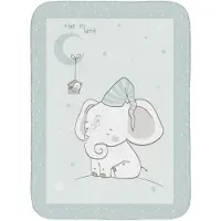 Kikkaboo Elephant Time Supermjuk Babyfilt 80/110 Cm
