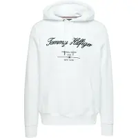 Tommy Hilfiger Logo Embroidery Fleece Hoody