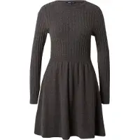 ONLY Stickad klänning 'ONLFia' mörkgrå