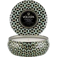Voluspa Maison 3 Wick Tin Candle 340g - French Linen