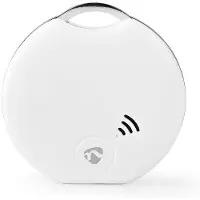 Nedis SmartLife Nyckelfinnare | Batteridriven | 1x CR2032 | Bluetooth verision: 4.0 | Batterilängd upp till: 1 år | Vit | 1 st.