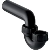 Geberit 40 x 50 mm P-vandlås sort PEH