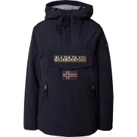 Napapijri Funktionsjacka 'Rainforest' marinblå / orange / mörkröd / vit