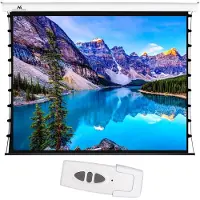 Macleans MC-992 - Projektorduk - takmontering, väggmontering - motoriserad - 100 (254 cm) - 16:9 / 4:3 - Matte White