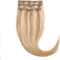 Rapunzel of sweden Classic Clip-ins Straight / Light Volume / 3 pieces M7.4/8.0 Summer Blonde 50 cm Löshår 57 g