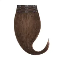 Rapunzel of sweden Classic Clip-ins Straight / Light Volume / 3 pieces 5.0 Brown 40 cm Löshår 52.5 g