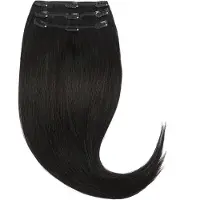 Rapunzel of sweden Classic Clip-ins Straight / Light Volume / 3 pieces 1.2 Black Brown 40 cm Löshår 52.5 g