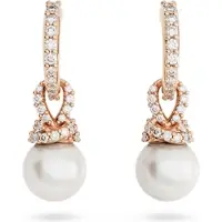 Swarovski Vattendroppeformade Roseguldpläterade Örhängen Damörhängen 5669524 Box (Random Color)
