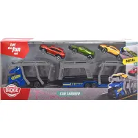 Dickie Toys Dickie traktor med 3 personbilar, 2 typer (D 3745008)