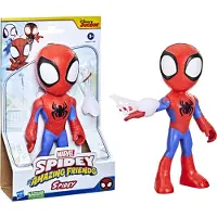 Hasbro Marvel Spidey och hans fantastiska vänner Spiderman actionfigur med spindelnät 22cm