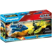 Playmobil City Action Polis Jet Pack med Båt