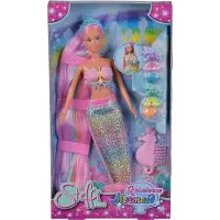 Simba Toys Steffi LOVE Mermaid, Modedocka, Honkoppling, 3 År, Pojke/flicka, 116 g, Blandade färger