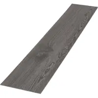 ECD-Germany Deluxe PVC självhäftande vinylgolv grå ek 91,5 cm x 15,3 cm x 2 mm ML-Design