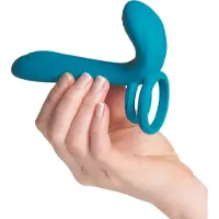 XOCOON Fjärrstyrd Vibratorring för Par - Blå - Blå