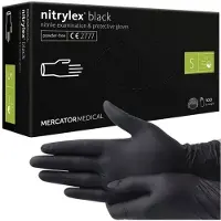 GS Supply Nitrilhandske, Protect, S, Nitril, Puderfri, 100 St.