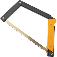 Agawa Canyon Boreal15 Kit all-purpose foldable saw, Cordura sheath and extra saw blade, yellow