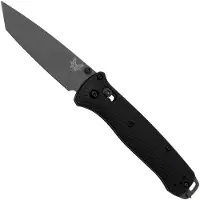 Benchmade Bailout 537GY-03, CPM-M4, Black Aluminium, pocket knife