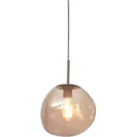 It´s about RoMi Glas pendellampa Helsinki, dimbar, Creme / bärnsten, Kök, Glas, Modern, Pendellampa