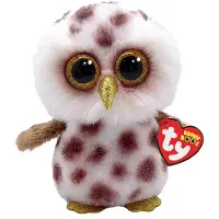 TY Uggla gosedjur Whoolie borstad 15 cm
