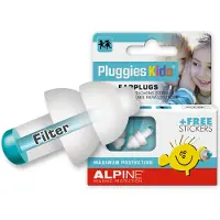 Alpine Bouchons d'Oreilles PluggiesKids 1 paire