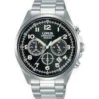 Lorus Watches Rt303kx9 Sports Chronograph 43 Mm Klocka