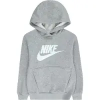 Nike Sweatshirt 'Club FLC' gråmelerad / vit