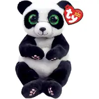 TY Toys Beanie Babies Panda Ying - 15 CM, Svart/Vit,2009122