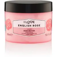 I Love... English Rose Scented Body Butter - 300 ml