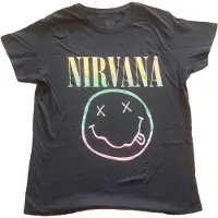 Ginza.se Nirvana: Ladies T-Shirt/Sorbet Ray Happy Face (Black) (8)