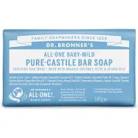 Dr. bronner's Dr-Bronners Vard Fasta-tvalarAll-One Baby-Mild Ren Naturlig Tvål