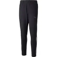 Puma Sportbyxa 'Team Cup' gråmelerad / svart