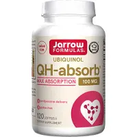 Jarrow Formulas , Ubiquinol, QH-Absorb, Max Absorption, 100 mg, 120 mjuka kapslar