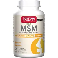 Jarrow Formulas , Vegan MSM, 1 000 mg, 200 Veggie Kapslar