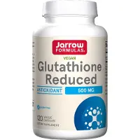 Jarrow Formulas Reducerat glutation, 500 mg, 120 vegetabiliska kapslar