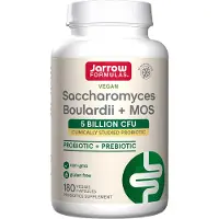 Jarrow Formulas Saccharomyces Boulardii Probiotika + MOS 5 miljarder CFU probiotisk jst fr tarmhlsa Std fr tarmhlsa Kosttillskott fr kvinn