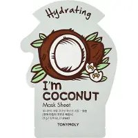 Tonymoly , I'm Coconut, Hydrating Beauty Mask Sheet, 1 sheet, 21g (0.74oz)
