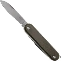 MKM-Maniago Knife Makers MKM Malga 5 MP05MAG-GC MagnaCut Green Canvas Micarta, pocket knife