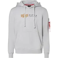 Alpha industries Alpha Label Tröja Med Huva