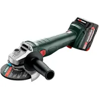 Metabo W 18 L 9-125, 12,5 cm, Batteri, 8 At, 1,6 kg