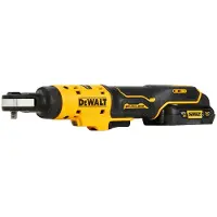 DeWalt DCF504L1G-QW, Mutterdragare, Borstlös, Svart, Gul, 1/4, 250 RPM, 54 nm