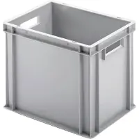 Alutec 75044 Universell; Plastlåda sluten (B x H x D) 400 x 320 x 300 mm Grå 1 st
