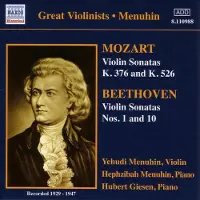 OUTHERE Mozart / Beethoven: Violin sonatas (Menuhin)