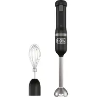 Black & Decker BCKM1012KB-QW, Handmixer, Svart, Mixning, 0,7 l, Knappar, Laddning