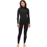Billabong Synergy 3/2 Mm Våtdräkt I Neopren Med Långa ärmar Och Dragkedja På Ryggen För Damer