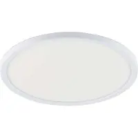 Nordlux Smart taklampa Oja Smart, dimbar, Vitt / opal, Kök, Syntetmaterial, Smarta hem taklampa