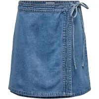 ONLY Kjol 'VILLA' blå denim