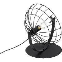 QAZQA Industriell bordslampa svart justerbar - Hanze